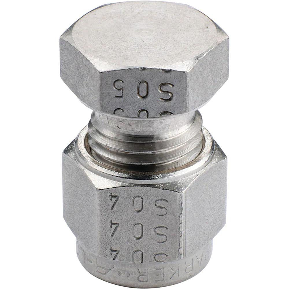 PARKER Parker 4 Pnbz-ss Compression Tube End Cap Ss