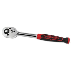 Crescent CRW1 1/4 Drive 72 Tooth Quick Release Dual Material Teardrop Ratchet 8-1/2