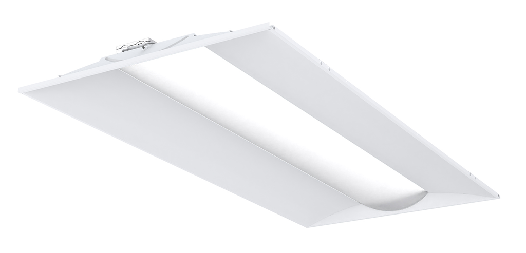 Lithonia Lighting STAKS 2X4 ALO6 SWW7 2X4 Center Element LED Dimmable Troffer, 120/277V, 55W, Selectable Lumens, Selectable CCT