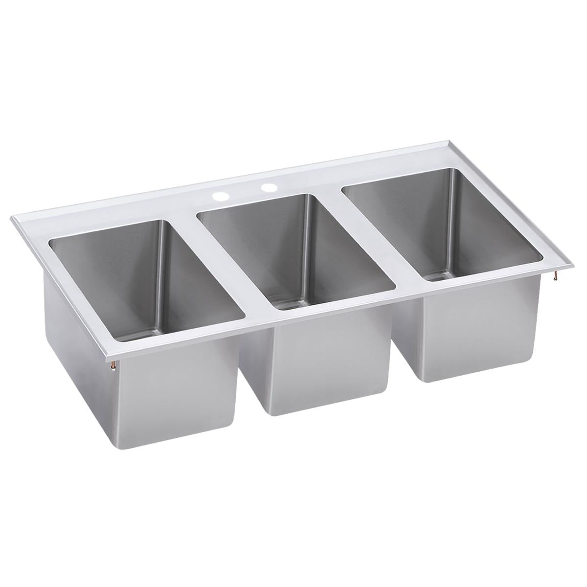 BSC PREFERRED Bsc Preferred DI-3C-101410X Triple Compartment Drop-in Sink