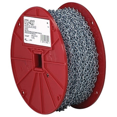 Campbell T0801224N Single Jack Chain Zinc-Plated 100 ft Grade 12