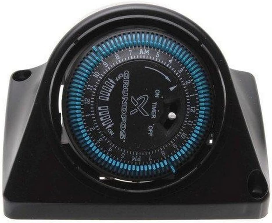 GRUNDFOS Grundfos 599388 Timer Assembly Kit for UP15 Circulator Pumps Black