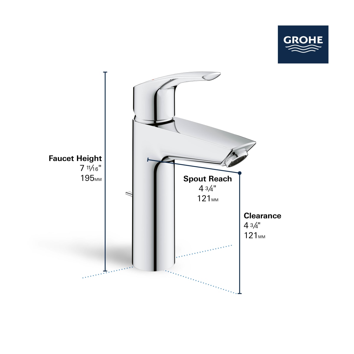 GROHE 23990003 BATH & KITCHEN FAUCETS