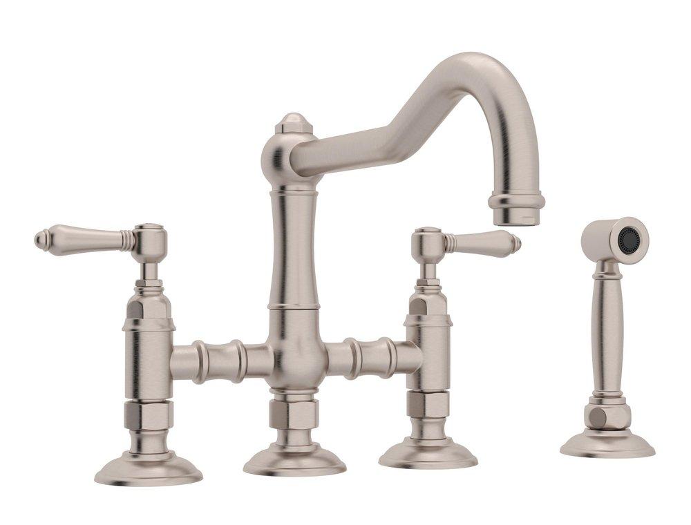 ROHL A1458LMWSSTN-2 KITCHEN FAUCETS