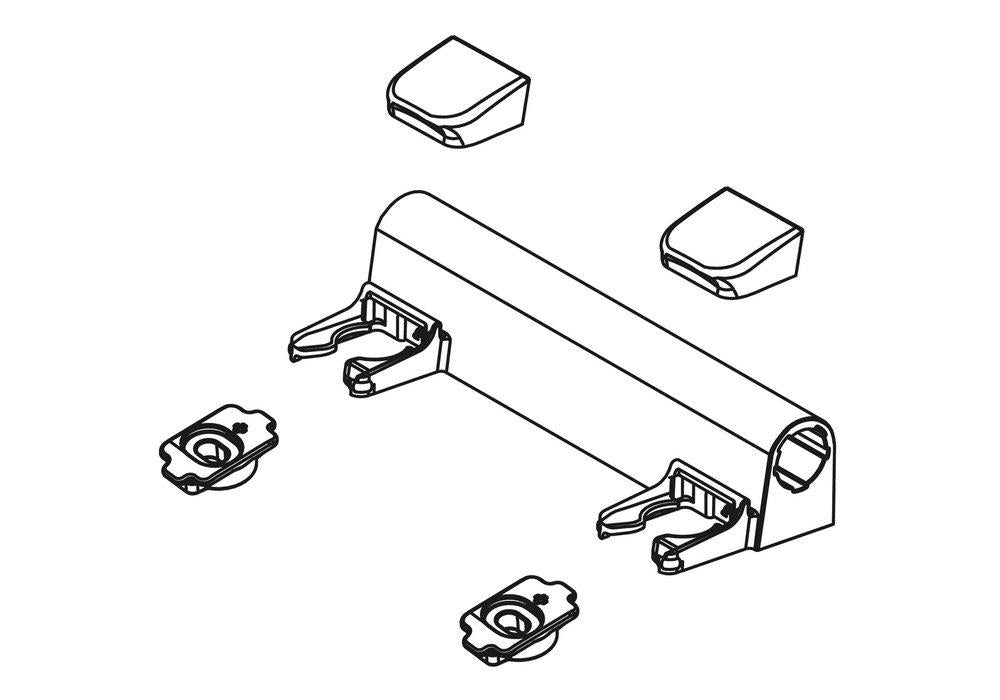 KOHLER 1109093-0 HINGES, LATCHES, MOUNTING BRACKETS, CLIPS