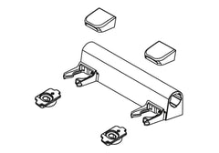KOHLER 1109093-0 HINGES, LATCHES, MOUNTING BRACKETS, CLIPS