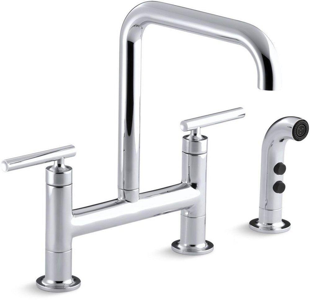 KOHLER 7548-4-CP KITCHEN FAUCETS