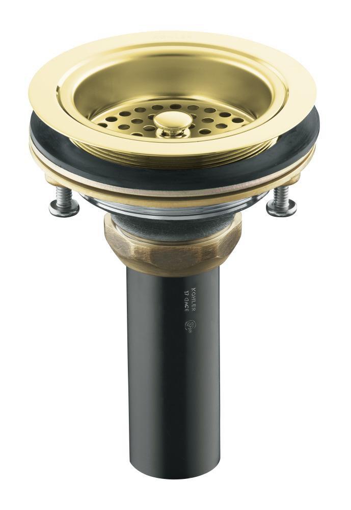 KOHLER 8801-PB STRAINERS WITH SPUDS