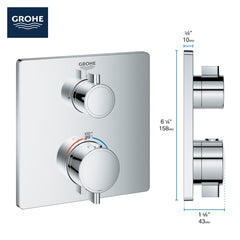 GROHE 241112430 ZONE VALVES