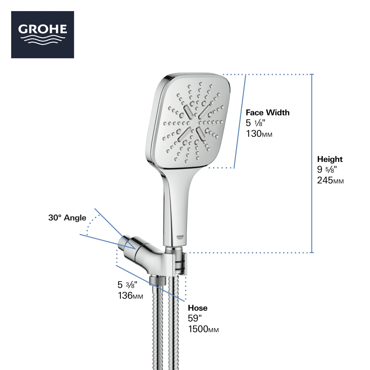 GROHE 26605EN0 SHOWER HEADS
