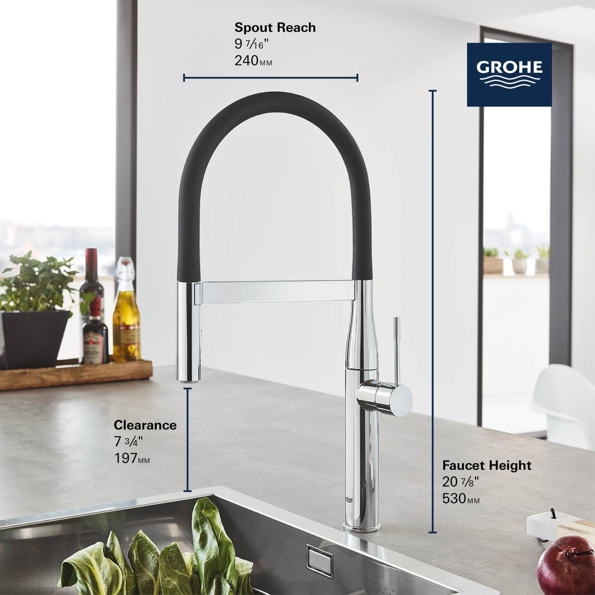 GROHE 302952430 KITCHEN FAUCETS