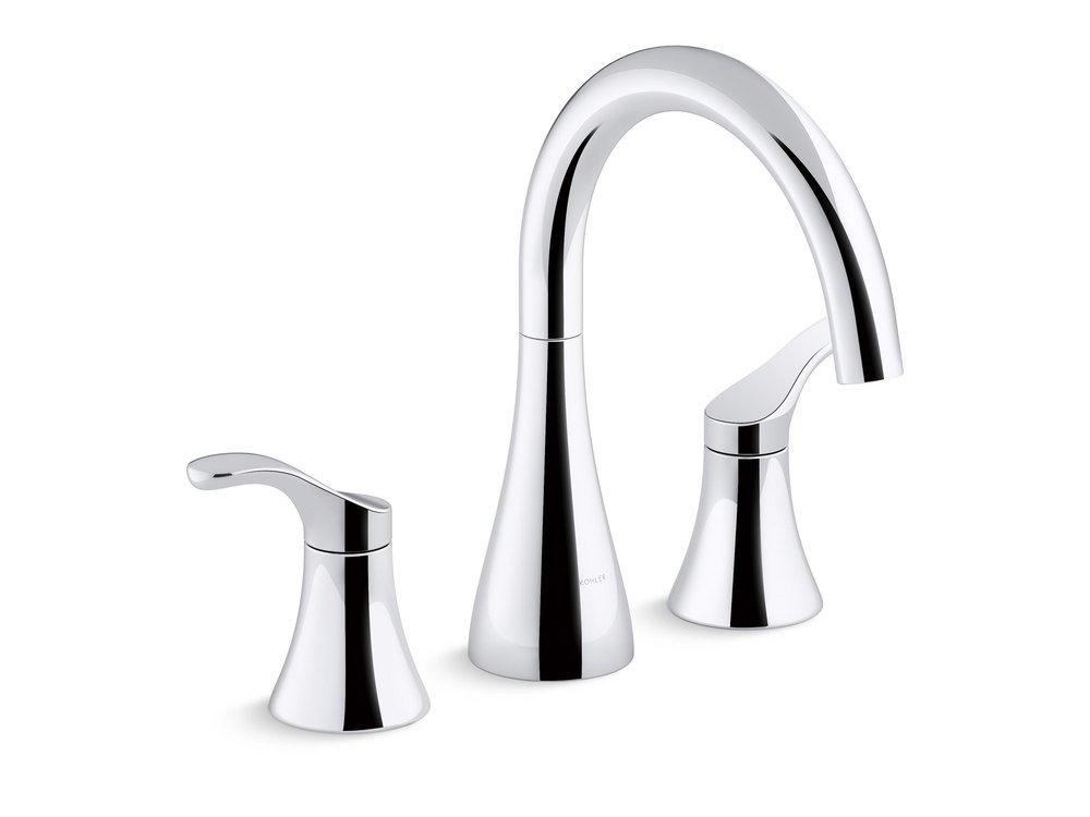 KOHLER T26426-4-CP BATH & KITCHEN FAUCETS