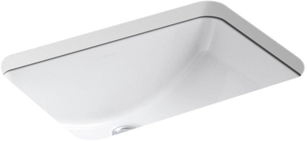 KOHLER KOHLER 2214-0 Ladena 20-7/8 x 14-3/8 in. Rectangular Undermount Bathroom Sink