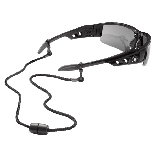 Ergodyne 19342 Skullerz 3251 Eyewear Lanyard Black Breakaway Rope