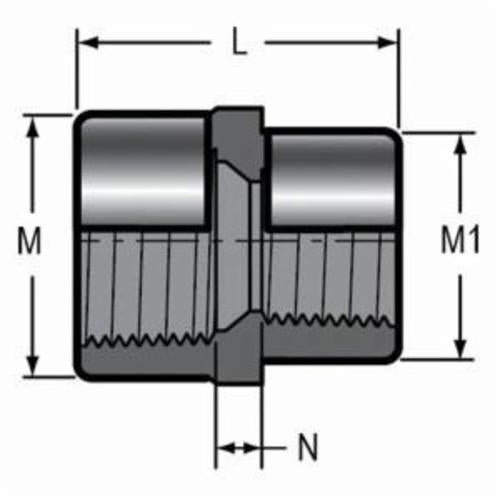 SPEARS 830-249SR PVC FITTINGS