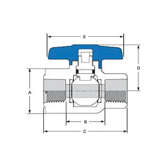 SPEARS 2621-007C BALL VALVES