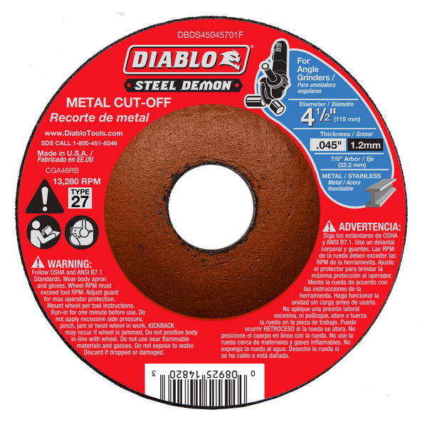 FREUD 00314258 CUT-OFF SAWS & DISCS