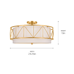 KICHLER 52076BK LIGHTING, CONTROLS & ACCESSORIES