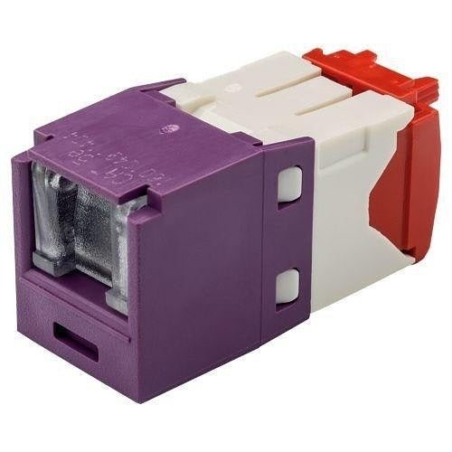 PANDUIT Panduit CJH5E88TGVL Cat 5e Spring Shuttered Jack