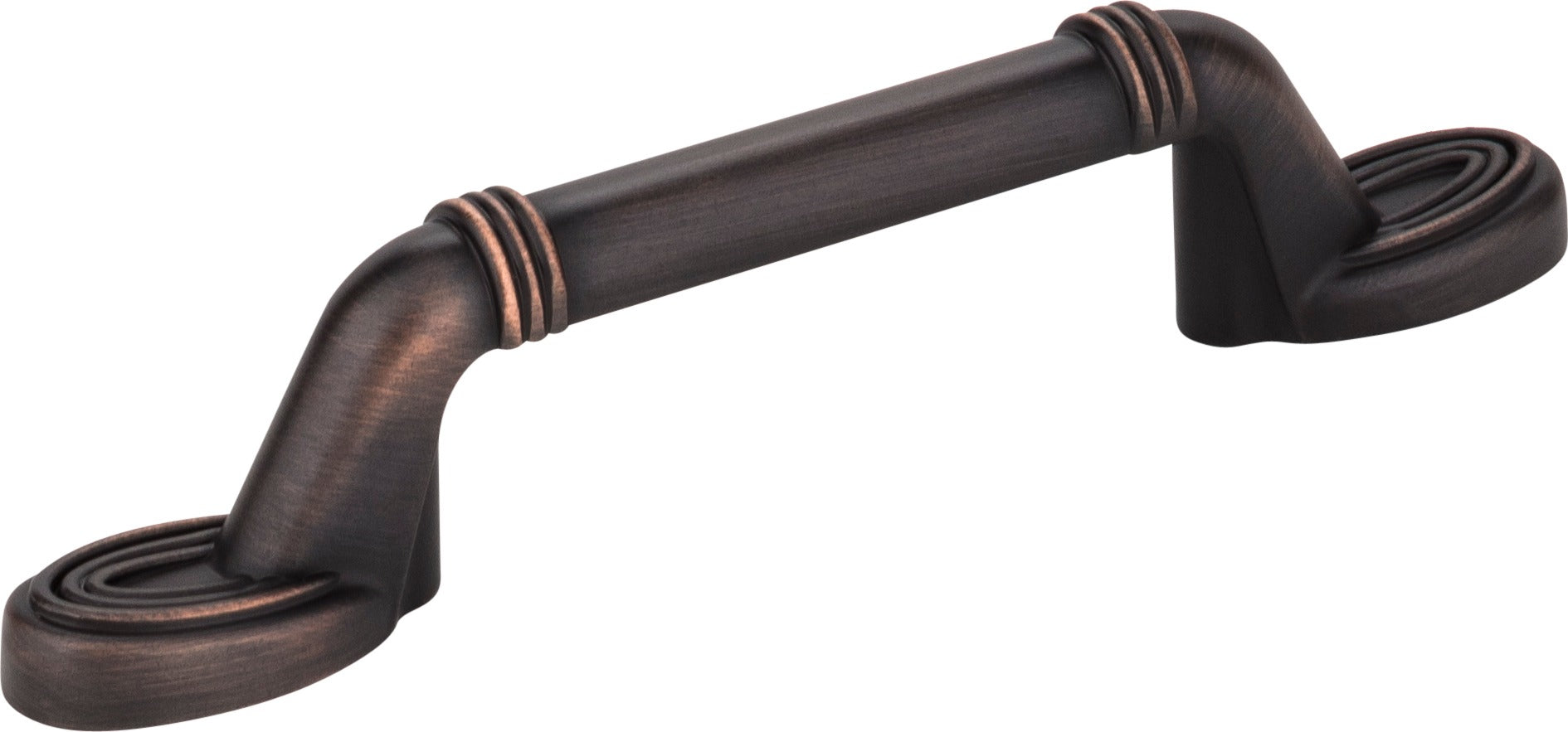 ELEMENTS Elements 110-3DBAC Vienna Cabinet Pull Brushed Oil Rubbed Bronze