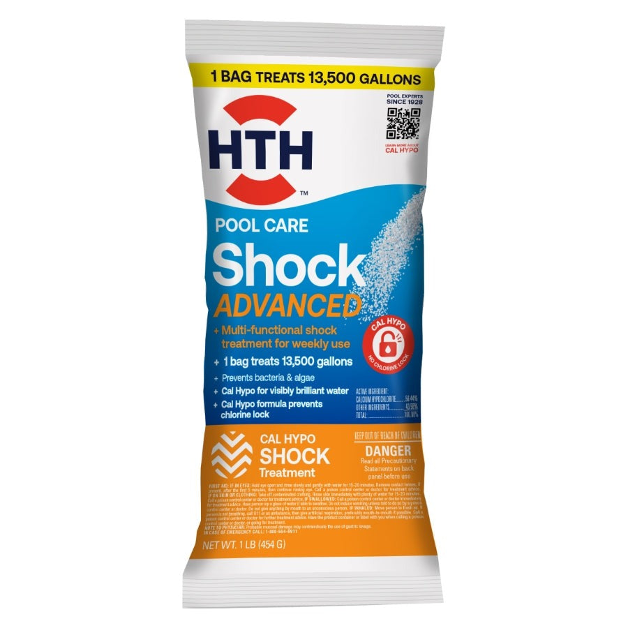 HTH Hth 52036R Pool Care Shock Advanced 4-in-1 (1 lb bag) 52036R