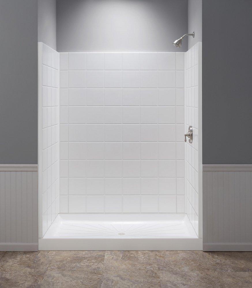 E L MUSTEE & SONS 760T-34WHT SHOWER FLOORS