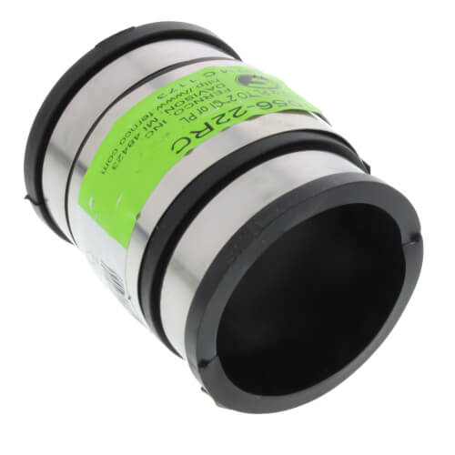 FERNCO Fernco 1056-22RC Shielded Pipe Coupling 2 Inch
