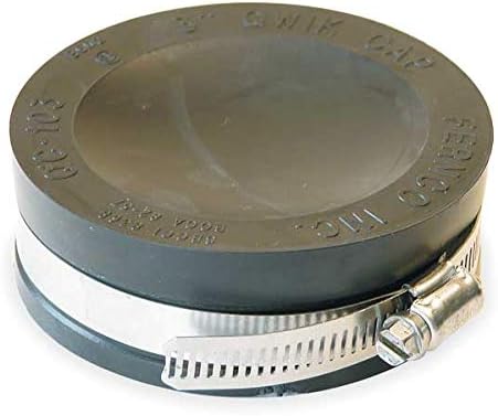 FERNCO Fernco QC-103 Flexible Pipe Cap 3 Inch