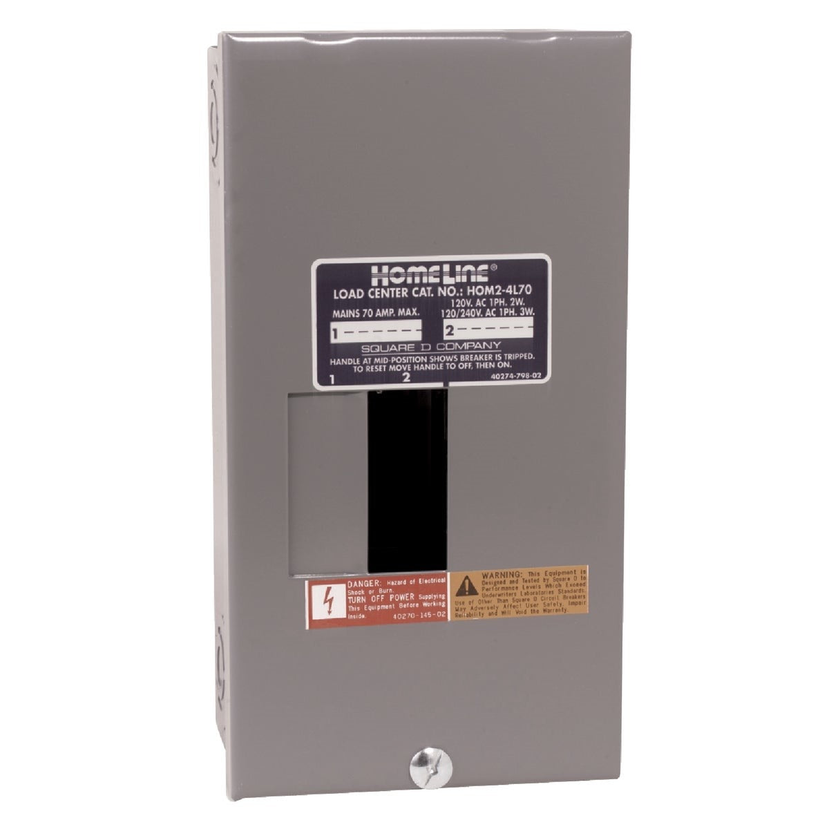 SCHNEIDER ELECTRIC HOM24L70SCP CIRCUIT BREAKERS