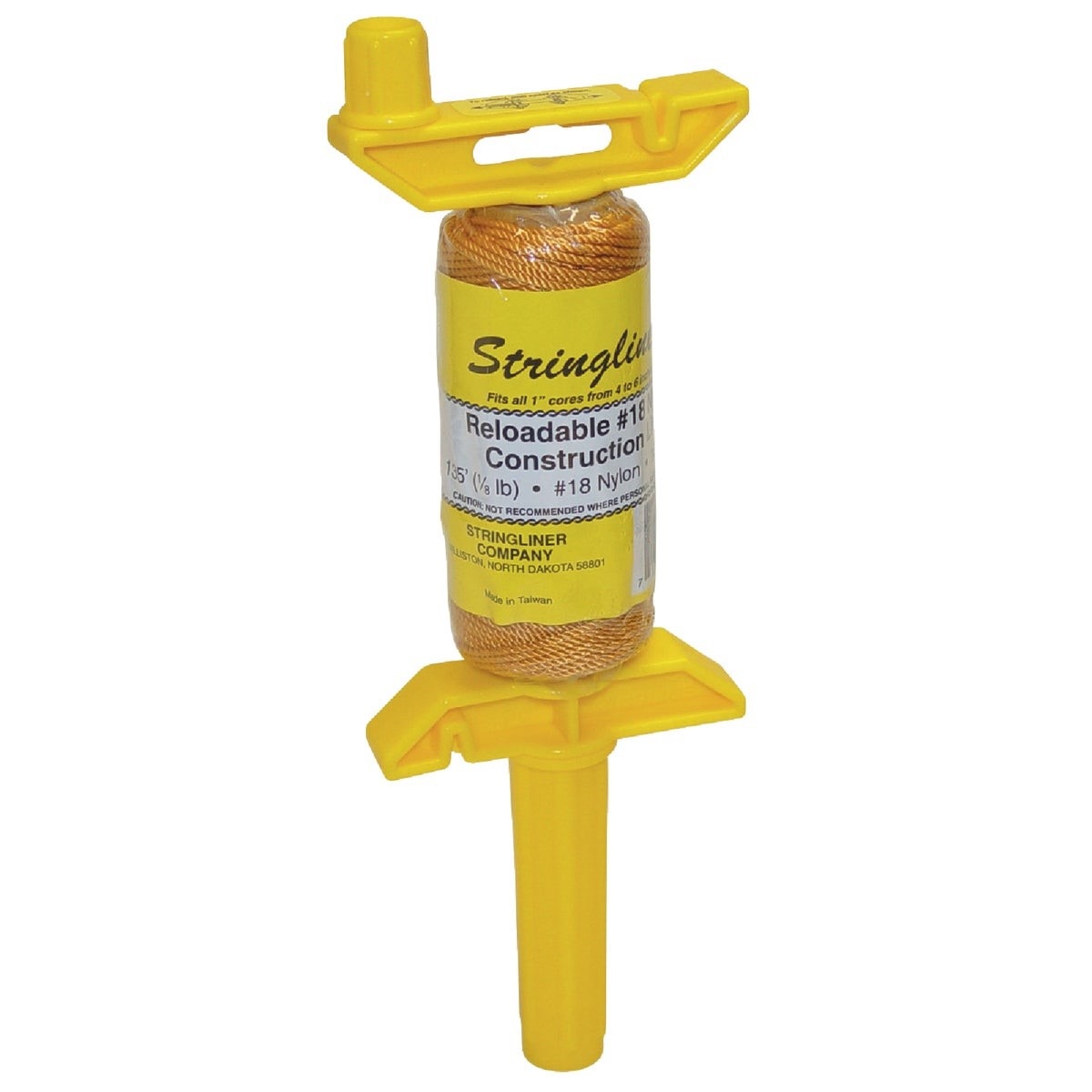 Stringliner 25000 PRO 135 Ft. Gold Twisted Nylon Mason Line Reel ...