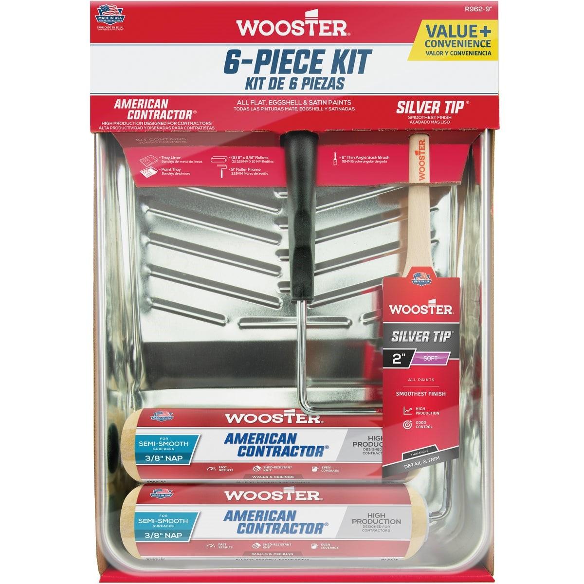 WOOSTER BRUSH R962-9 BRUSHES, ROLLERS & TRAYS