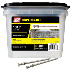GRIP-RITE 16DUP30BK FASTENERS