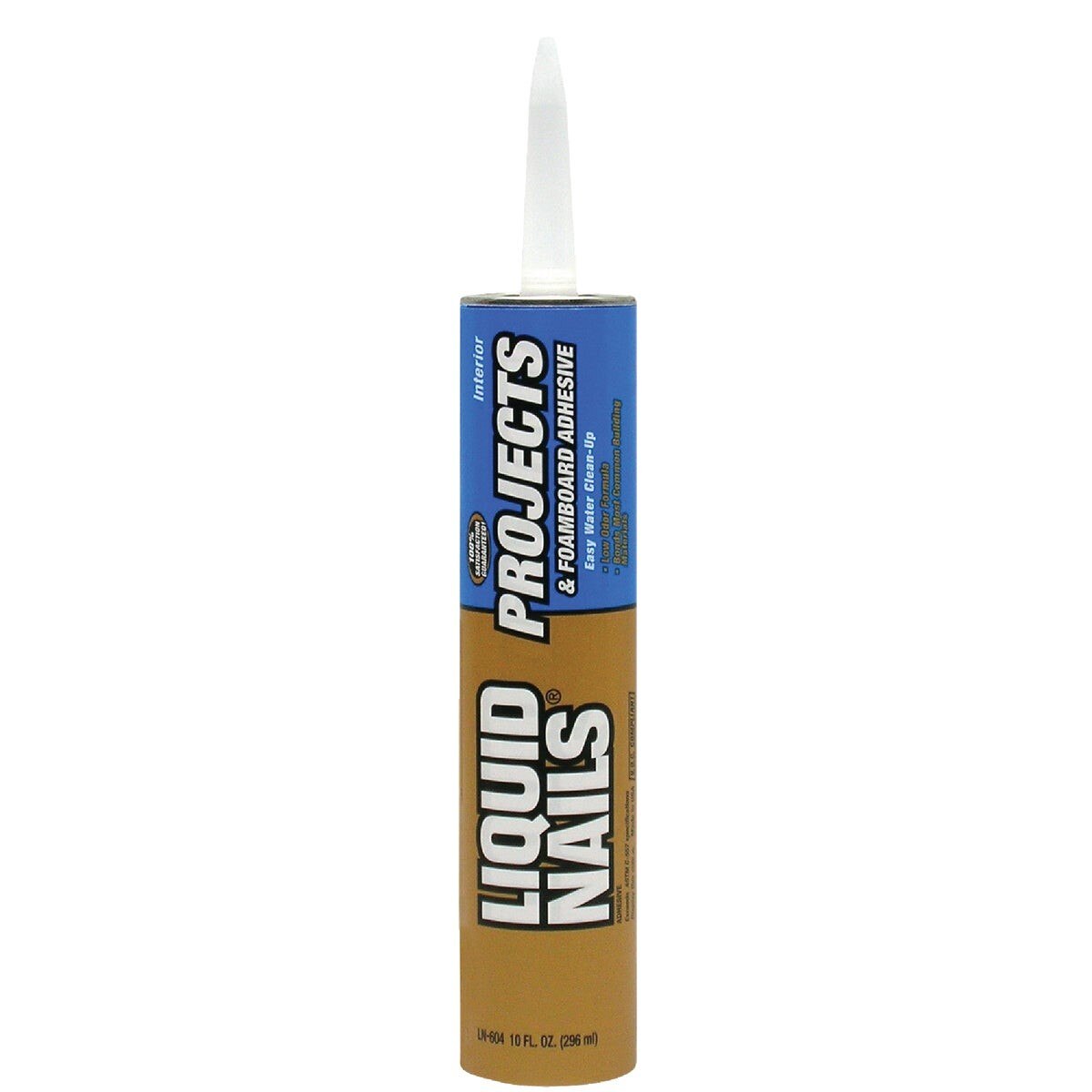 LIQUID NAILS LN604 ADHESIVES, GLUES & CEMENTS