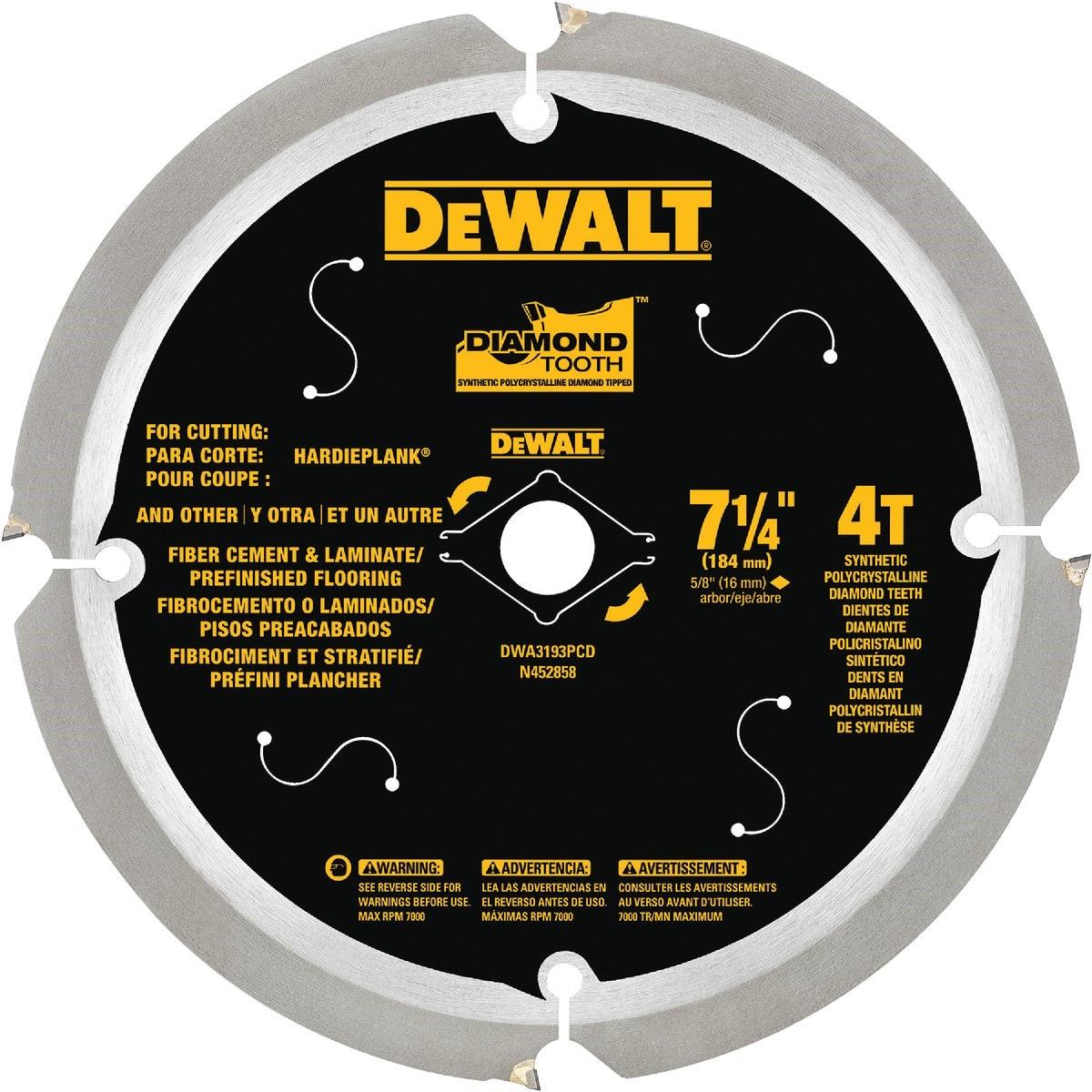 DEWALT DWA3193PCD CIRCULAR SAW BLADES