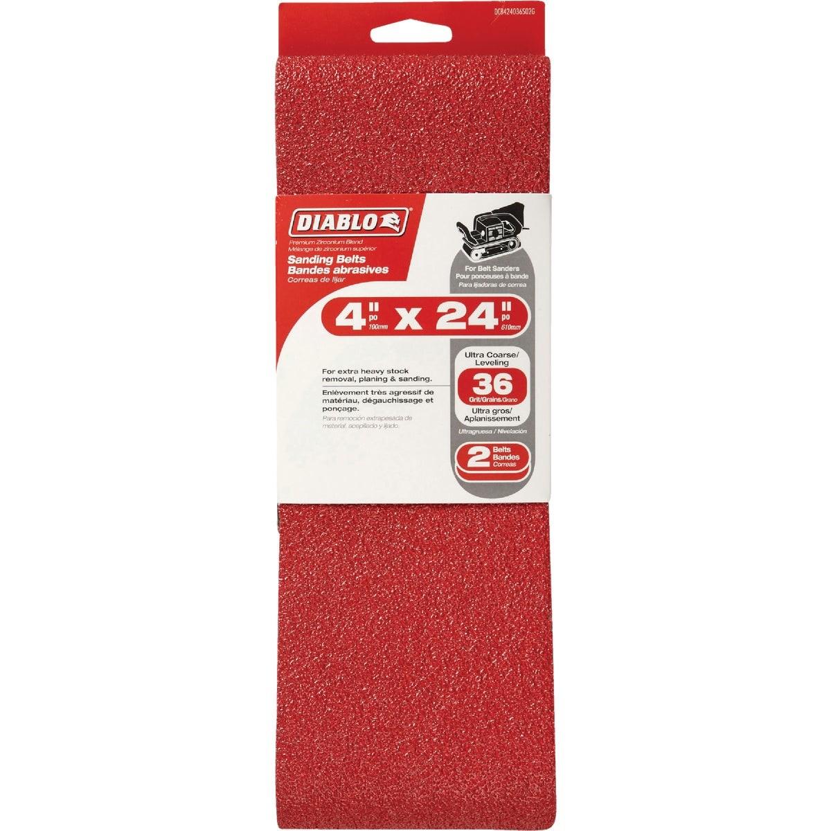 DIABLO DCB424036S02G SANDING BELTS