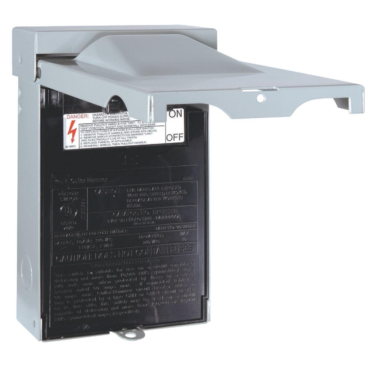 EATON DPU222RP DISCONNECTS