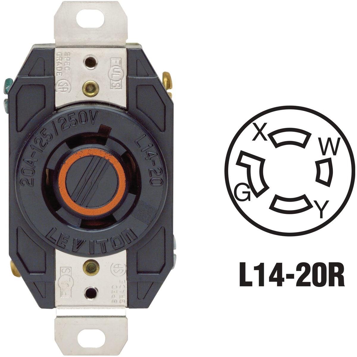 LEVITON 065-02410-000 POOL CORDS AND RECEPTACLES