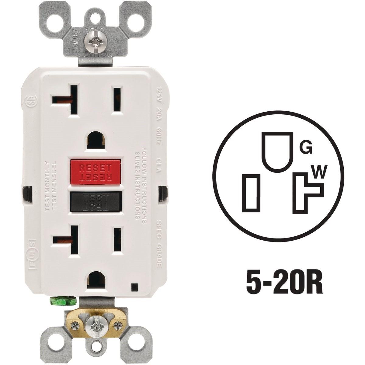LEVITON R12-GFNT2-0RW GFCI BREAKERS