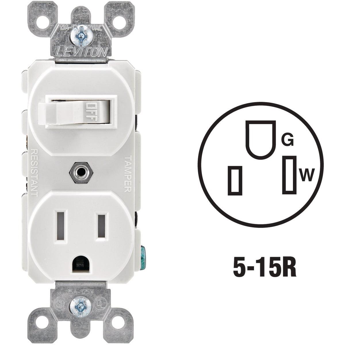 LEVITON R62-T5225-0WS TOGGLE SWITCHES