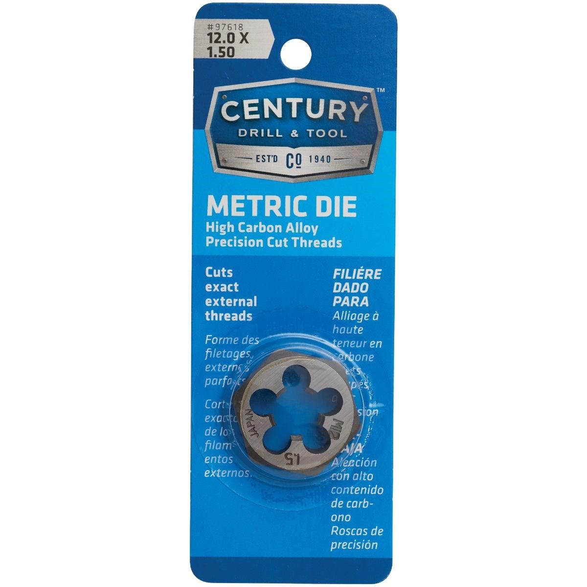 CENTURY DRILL & TOOL 97618 PIPE THREADER PIPE DIES & DIE HEADS