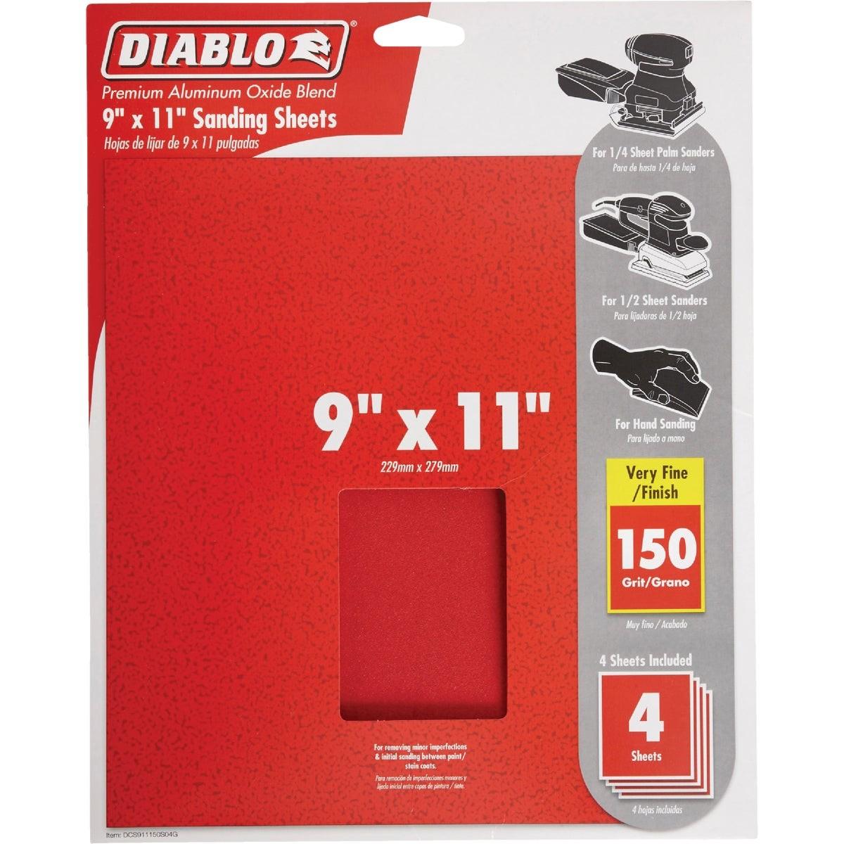 DIABLO DCS911150S04G ABRASIVE HAND PADS