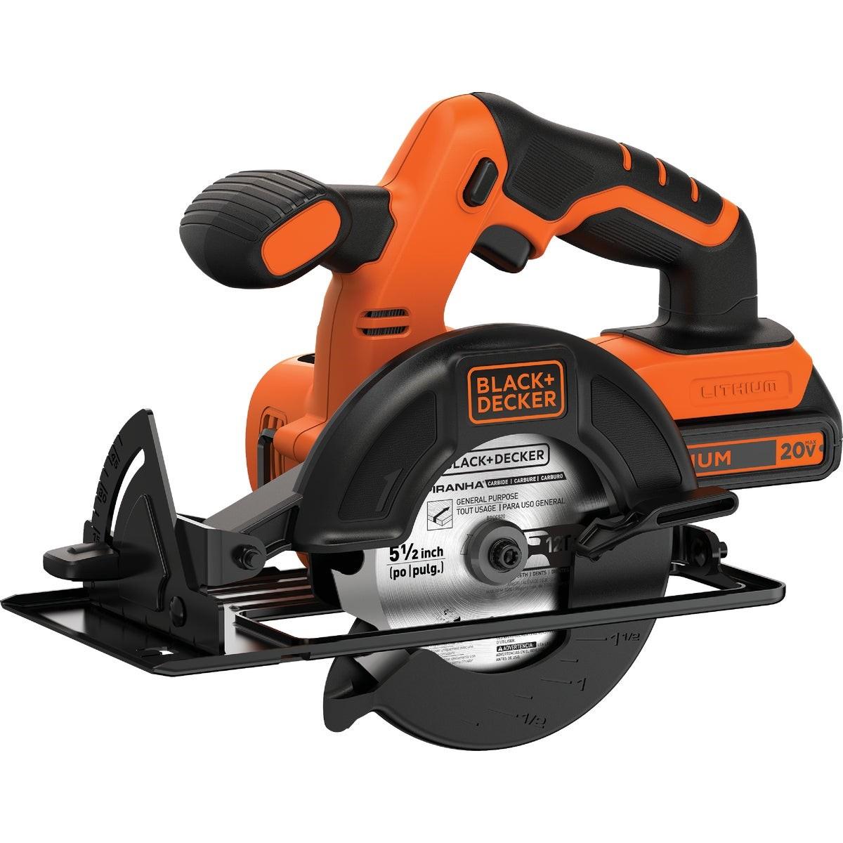 BLACK & DECKER BDCCS20C CIRCULAR SAWS