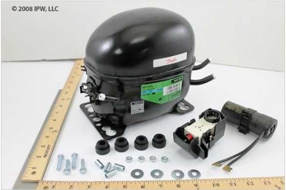 Danfoss 195B0388 - Compressor (NIDEC) 1/3HP 120 VAC R134A