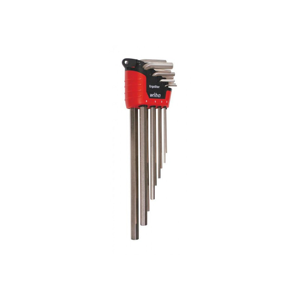 WIHA Wiha 35297 Long Arm Metric Hex Key Set 9 Piece