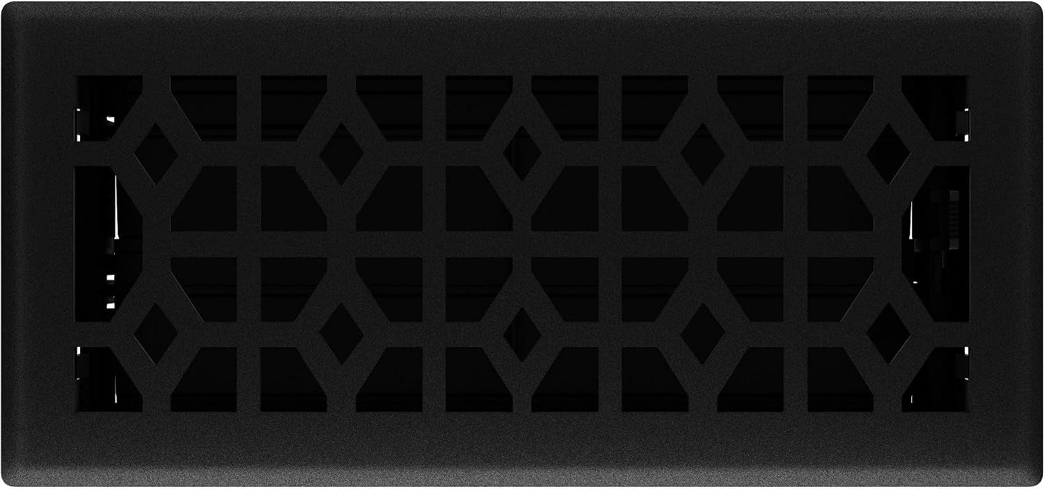 IMPERIAL Imperial RG3466 Templar decorative floor register 4x10 inch 1-pack