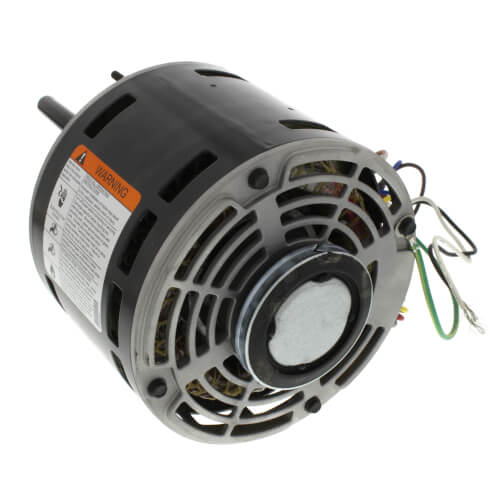 U.S. Motors 1971 HVAC Single Phase OAO Band/Hub/Stud Motor 1/4 hp 1075 rpm 208-230 Voltage Rating