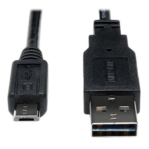 TRIPP LITE Tripp Lite UR050-006-24G Usb 2.0 Panel Mount Cable A/b 6in