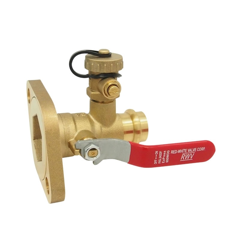 RED-WHITE VALVE 2422F3/4 BALL VALVES