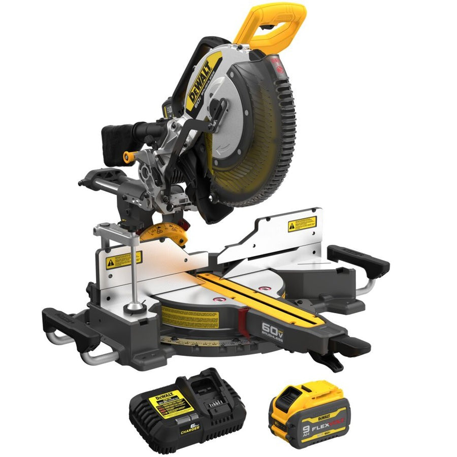 DEWALT Dewalt dcs781x1 12 in 60V Cordless Sliding Miter Saw