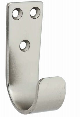 NATIONAL HARDWARE National Mfg N337-901 Satin Nickel Cooper Hook 20 Pack